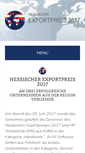 Mobile Screenshot of hessischer-exportpreis.de